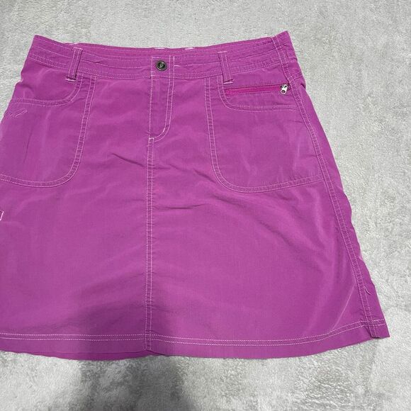 Kuhl Skirt Womens Purple Lightweight Hiking Casual Outdoors Work oversized 8 - Picture 2 of 8